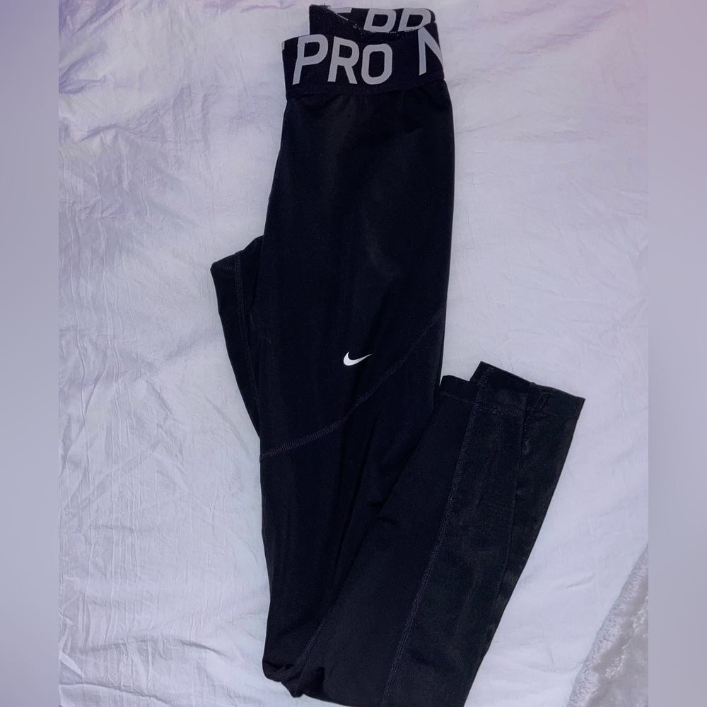 Nike Pro Mesh Logo Tights